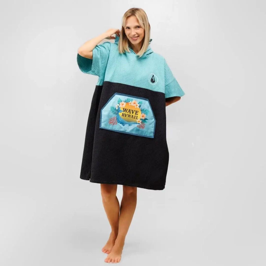 WAVE HAWAII TRAVEL PAHOA Poncho 2024