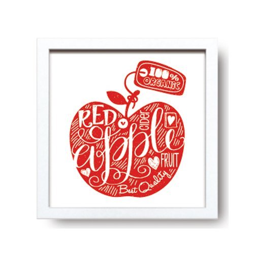 JIG ヴィンテージ サイン フレーム Red Apple ZSF-52138