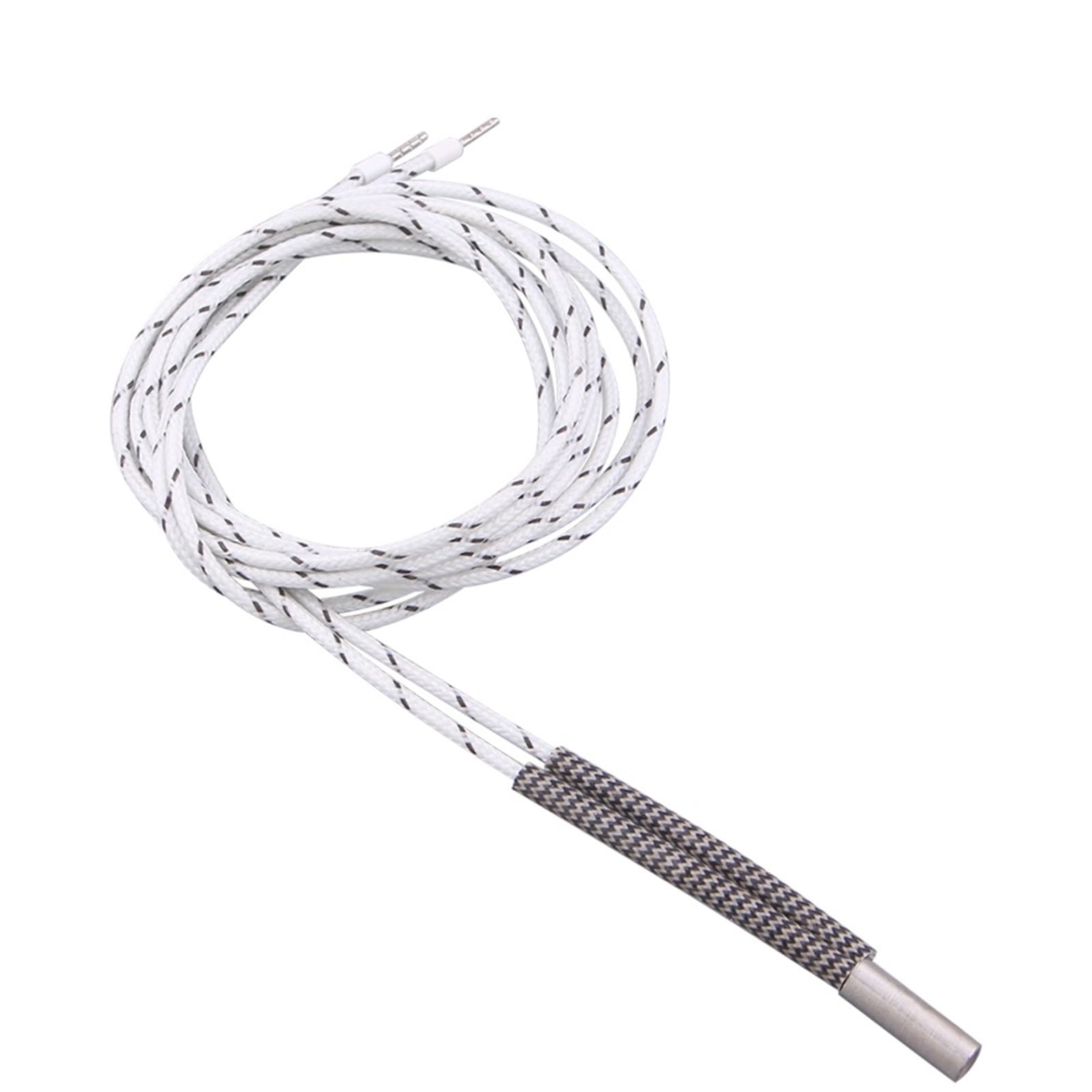 Grzejnik kasetowy 12 V do drukarki 3D, cylindryczny grzejnik prętowy, rurowy element grzewczy, 24 V, 40 W/60 W, 6 x 20 cm, kabel Reprap (5 szt., 24 V 40 W)