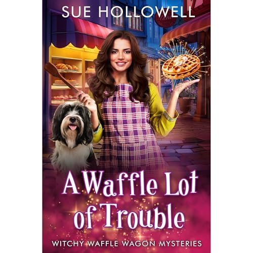A Waffle Lot of Trouble Audiolibro Por Sue Hollowell arte de portada