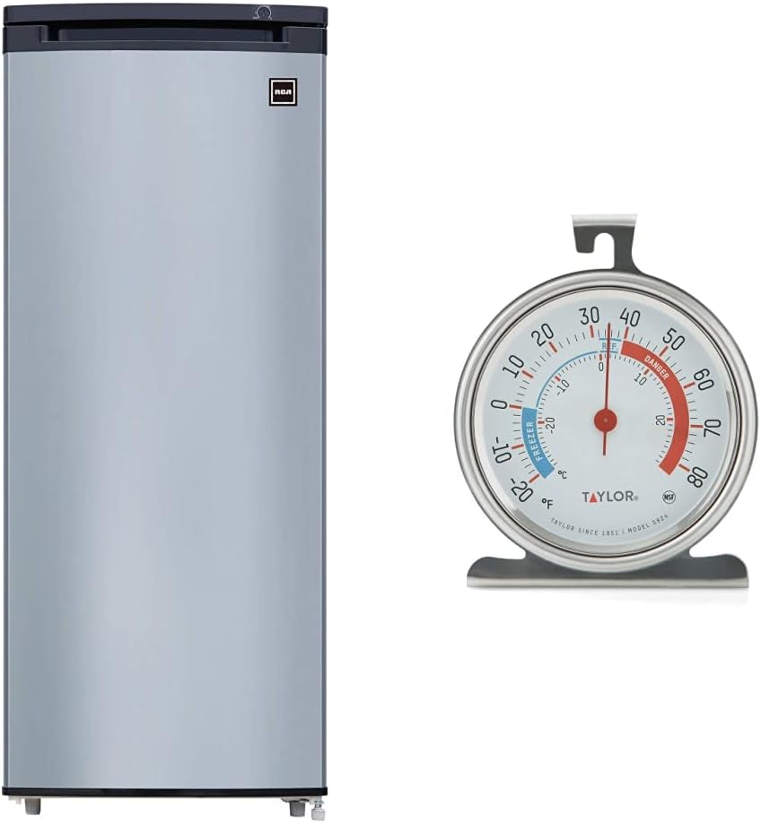 RCA RFRF695 Upright Freezer, 6.5 cf Stainless & Taylor