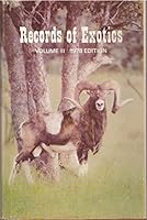 Records of Exotics Volume II 1978 Edition B000LBOJQ4 Book Cover