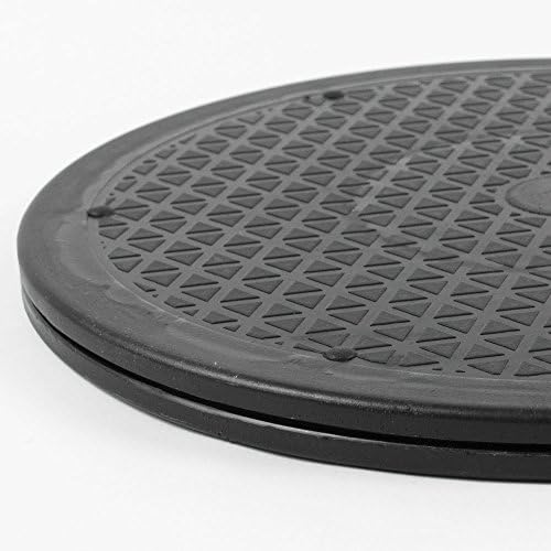 KOMODO 12" Inch multi Purpose 360 degree rotating platform / (300mm) 30 centimetre turntable/for use with TVs, computer monitors, laptop, plants, cake decorating, hifi speakers - lazy susan