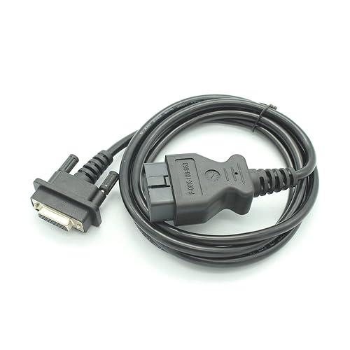 Miniatura 5 de Cable de diagnóstico de VCM2 OBD2 DLC Cable de prueba F-00K-108-663 Reemplazo de la parte No.164-R9801 compatible para Ford VCMII VCM2