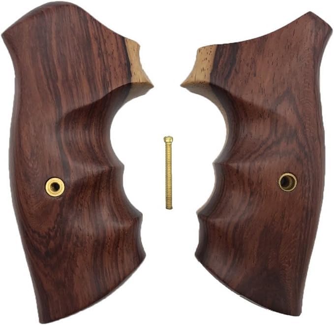 BMPL New!! Hardwood Luxury Grips Compatible with S&W J Frame Round Butt Bodyguard M60 Revolver Handcraft Handmade Smooth Revolver