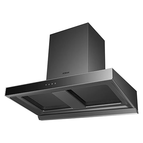 Robam A862 Auto Clean Wall Mounted Chimney (Black 1260 CMH)