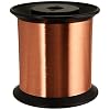 Magnet Wire, Enameled Copper Wire, 42 AWG, 5.0 Lbs, 0.0026 Diameter, Natural