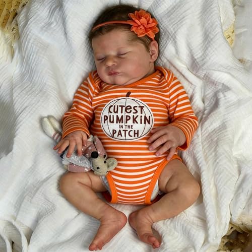 Muñeca Reborn Baby Doll Realista de 20 Pulgadas miniatura 1