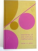 Elements of Pre-Calculus Mathematics. B0006BZ7G0 Book Cover