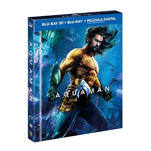 Aquaman Blu-Ray 3d + 2d Digibook [Blu-ray]