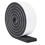 Yotache Open Cell Air Conditioning Weatherstrip Insulation Foam 2' x1/2', Self Adhesive Flame...