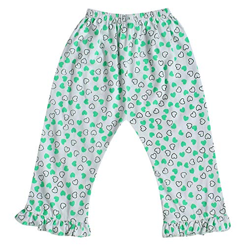 Image of superminis Hosiery Cotton Night Suit with Frill - Full Sleeves, Collared Neck, Sleep Wear for Girls, Kids