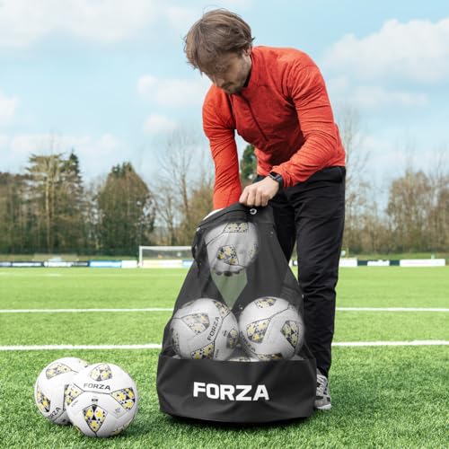 Mochila de malla para pelotas FORZA con capacidad para 12 balones de fútbol 3