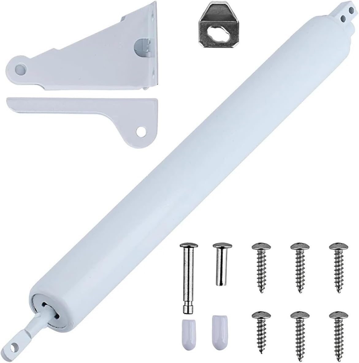 Door Closer Set with Hold-Open Window Bracket