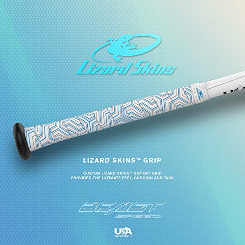 Easton Beast Speed Hybrid -10 (2 5/8") Usa Youth Baseball Bat | 2019 | 2 Piece Aluminum & Composite | Connexion+ | Exact Carbon | Atac Alloy | Speed End Cap | Lizard Skin Grip #TOP7
