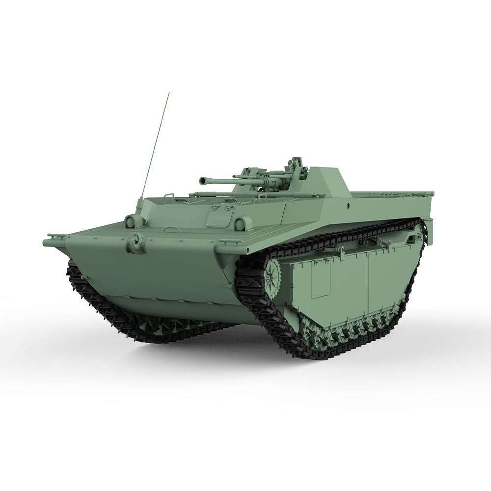 SS64670 1/64 25mm Zestaw modeli wojskowych Francja LVT-4 Czołg lekki Bofors