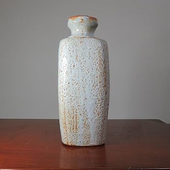 Amazon.co.jp: 志野焼 花瓶 銘 康元窯 佐藤康元 共箱 一輪挿し : ホビー