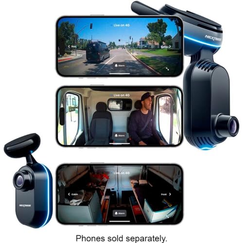 Nextbase iQ 1K Smart HD Dash Cam Pro with 64G Micro SD Card Bundle, 1080p High Definition Dual Dashcam Front and Rear with Smart Sense Parking, Emergency SOS, and Roadwatch AI by NEXTBASE - Image 5