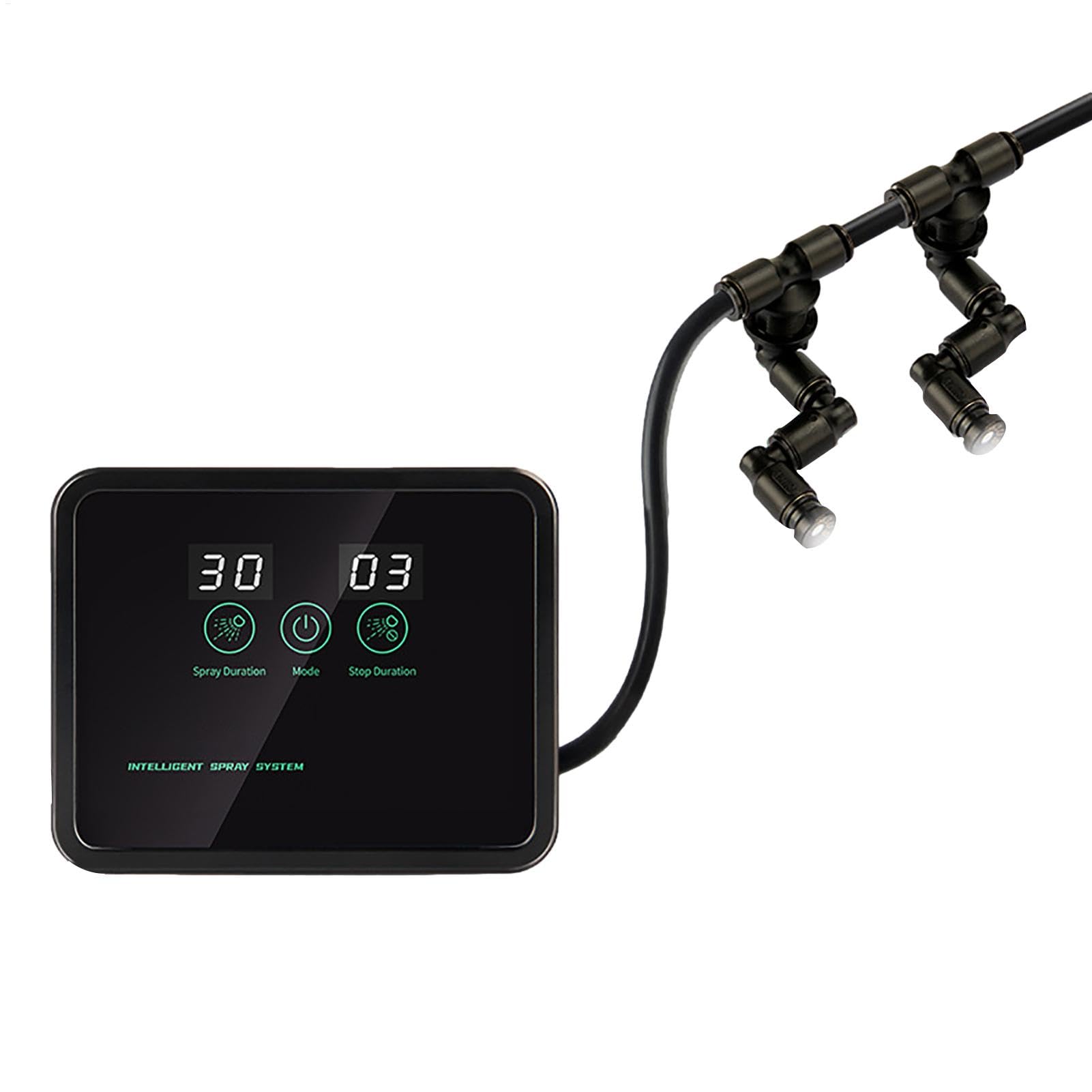 Humidificador de terrario para reptiles, boquillas de nebulización de 360 | grados, humidificadores, de pulverización inteligente | Boquillas de nebulización ajustables de 360 grados,