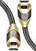 Produktbild 4K HDMI Kabel 5M HDMI 2.0b Kabel 4K@60Hz HighSpeed 18Gbps Nylon Geflecht Vergoldete Anschlüsse mit Ethernet/Audio Rückkanal,Kompatibel mit Video 4K UHD 2160p,HD 1080p,3D Xbox PS4-IBRA Luxury