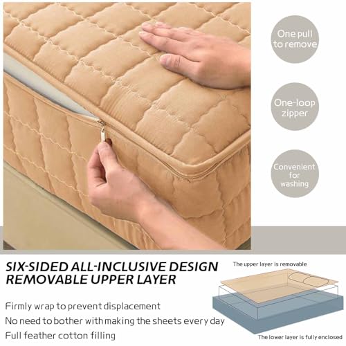 Protector de colchón suave 180x200 transpirable y antialérgico 5