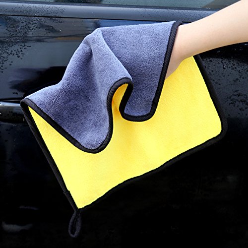 Softbatfy SFCT001 Ultrasoft, Large, Thick And Quick Drying Car Microfiber Cleaning Towel 800Gsm Polishing Waxing Auto Detailing Towel Cloth thumb #4