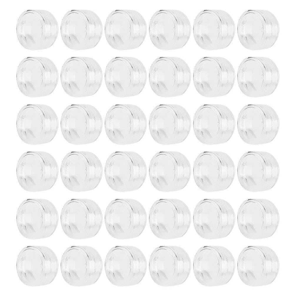 Pots vides cosmétiques 5 ml Healvian en lot de 100 pour échantillons et crème