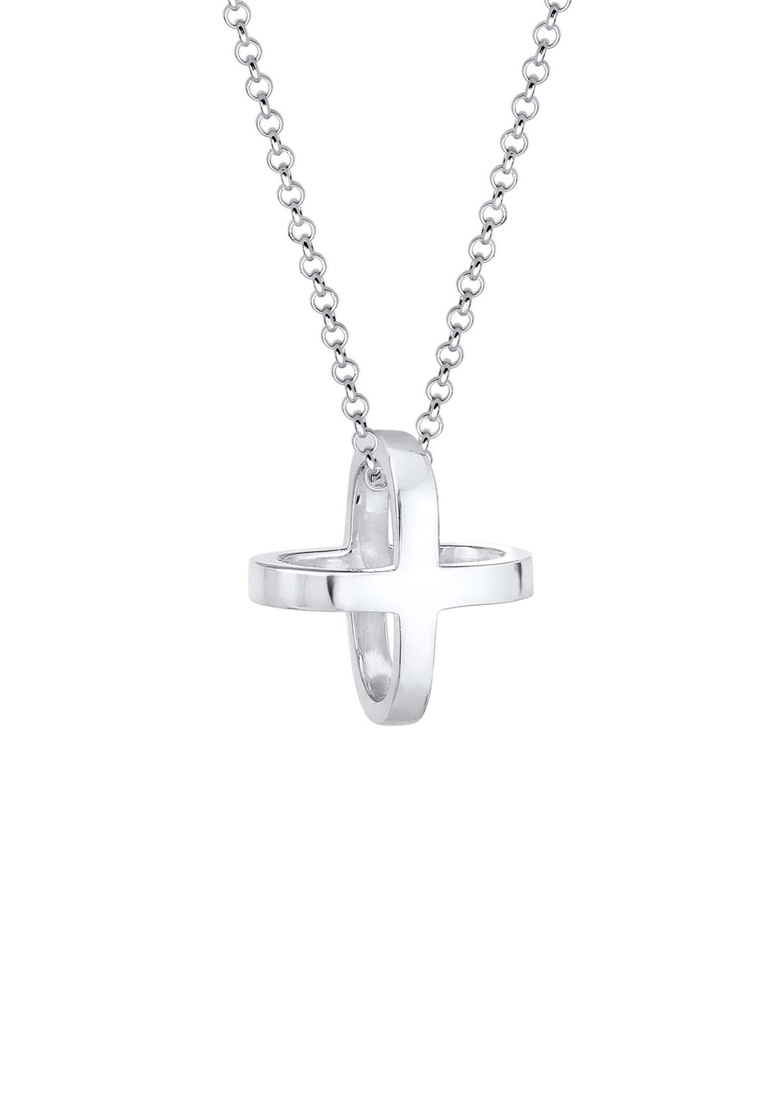 Elli Women's 925 Sterling Silver Pendant Necklace 0111521517_45 - 45cm length