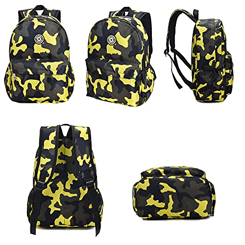 Lamografy Kids Backpack For Boys Camo Print Elementary School Bag Preschool Daypack Outdoor Kindergarten Bag #TOP2
