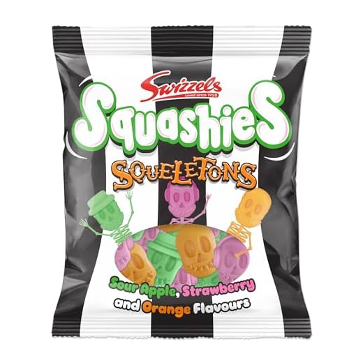 Swizzels Squashies Skeletons 120g