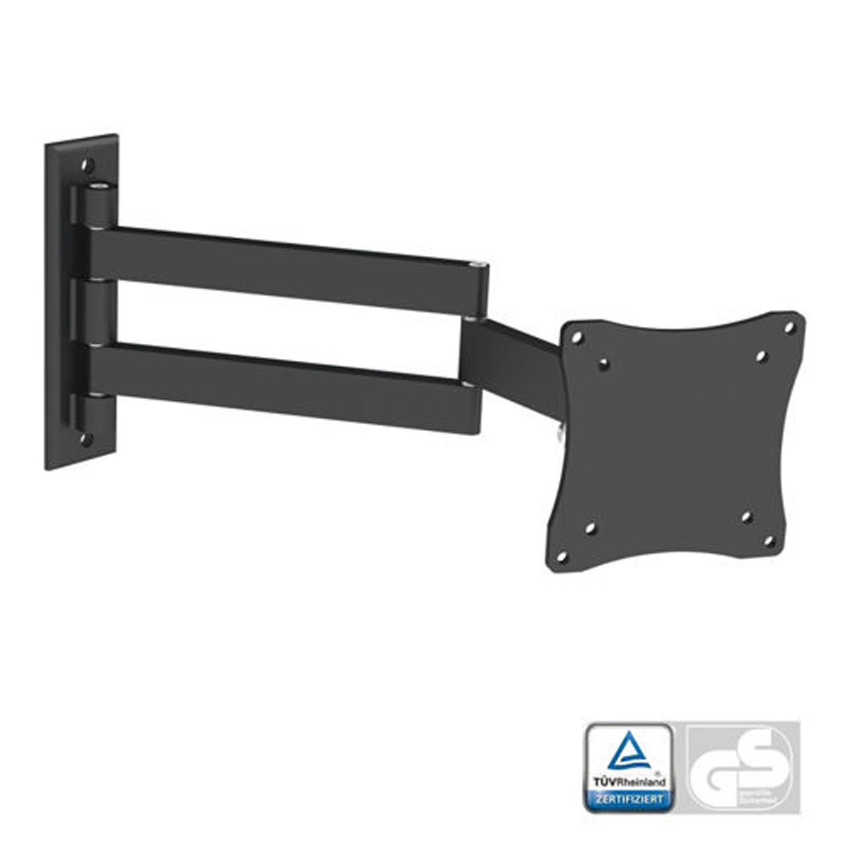 Buy Black Full-Motion Tilt/Swivel Wall 