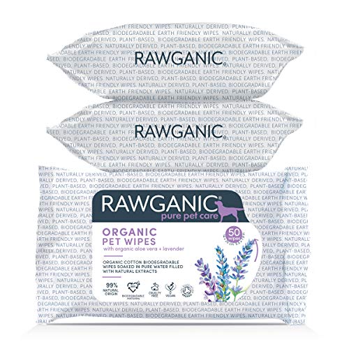 Rawganic® Bio Pet Wipes - feuchte Reingungstücher für Haustiere (3 Packungen) Cover
