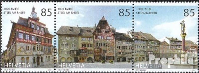 Sellos Suiza 1994-1996 solucione álbumes incompletos con Banda de Tres de Prophila Collection