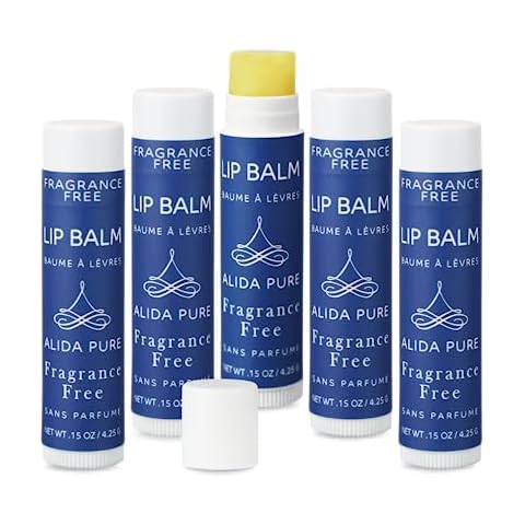 ALIDA PURE Fragrance Free Lip Balm: Nourishing and Soothing Balm for Chapped Lips Cover