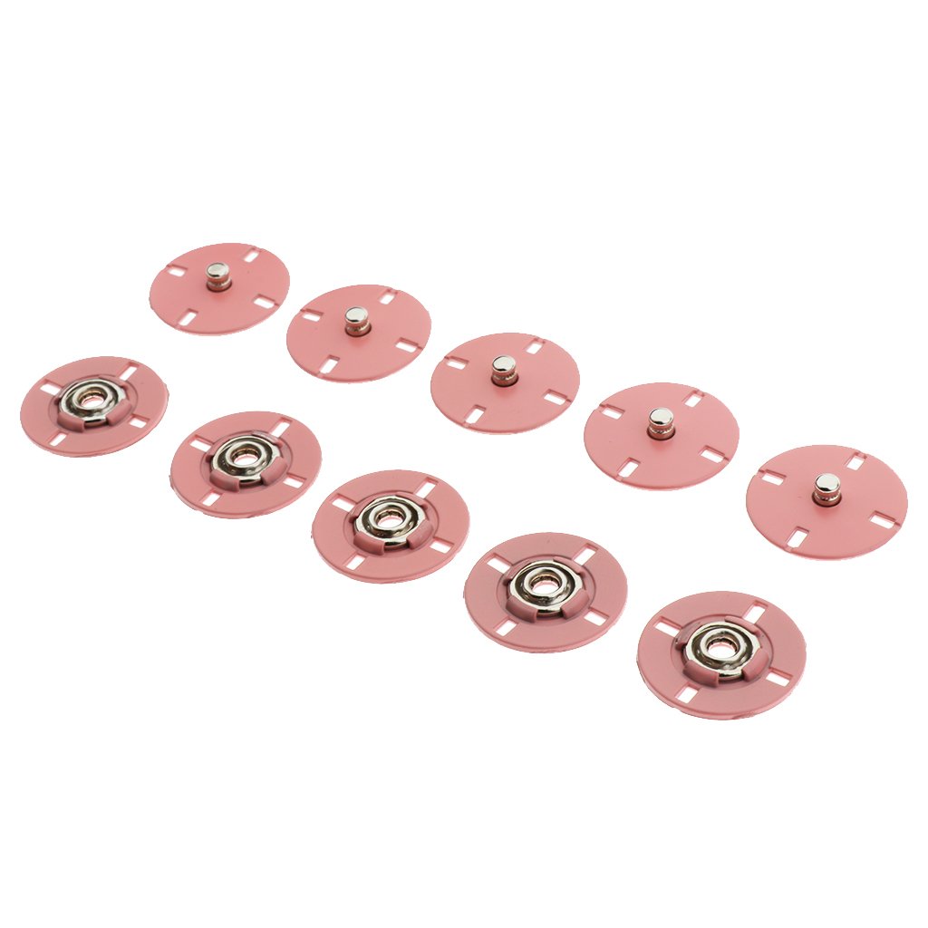 Bouton De Mercerie Ancien - Rose Creux - Vintage - Lot De 1 à 10 Pièces - Occasion