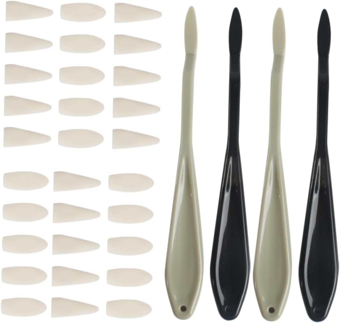SEWOART 1set Sketch Rubbing Sponge Brush and Blending Stumps for Drawing Art Tool Kit for Students and Artists Includes Round Pointed Tips Versatile for Sketching and Shading