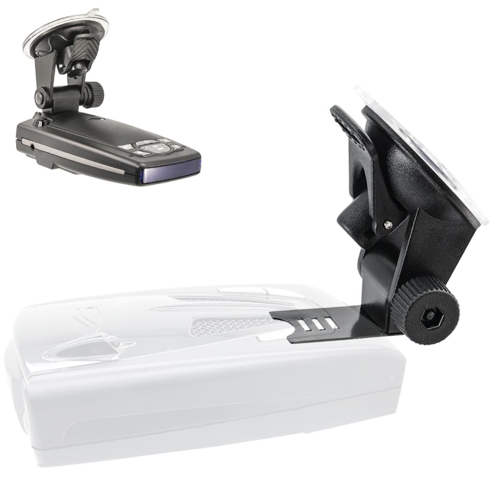 Soporte de Ventosa para Parabrisas Resistente a la Intemperie Compatible Solo con detectores de Radar ES-Cort Passport 9500 8500 7500 Solo S2 S3 S4 (por Favor, Comprueba la compatibilidad