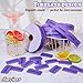 1000 Raffle Tickets, Purple Drink Ticket, Single Roll Tickets for Events, Entry, Class Reward, Fundraiser & Prizes, Size 1 x 2 Inch