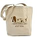 CafePress - Life is better with a Basset Hound Tote Bag - Natural Canvas Tote Bag, Cloth Shopping Bag