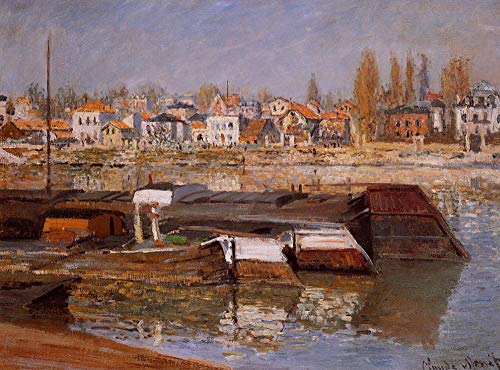 Peinture à l'huile Claude Monet pour habiller un grand mur vide avec une œuvre célèbre