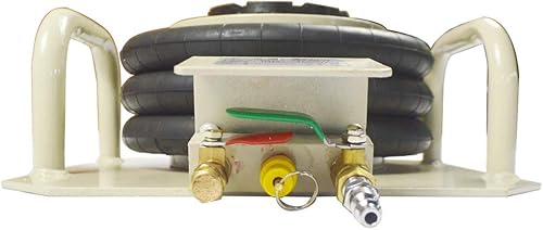 Miniatura 2 de TECHTONGDA Bolsa Air Jack 3 Ton Triple Bag Neumático Ascensor Coche Reparación Inflable Vejiga Jack Mango Corto