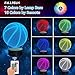 FULLOSUN Basketball 3D Night Light Birthday Gift Lamp, Light Up Basketball Gifts 3D Illusion Lamp with Remote Control 16 Colors Changing Sport Fan Room Decoration Boy Girl Room Idea