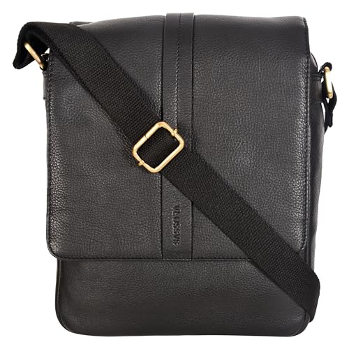 Image of Sassora Genuine Leather Men's Everyday Crossbody Bag /Sling