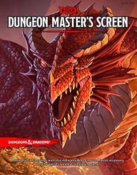 Hardcover D&D Dungeon Master's Screen (D&D Accessory) Book