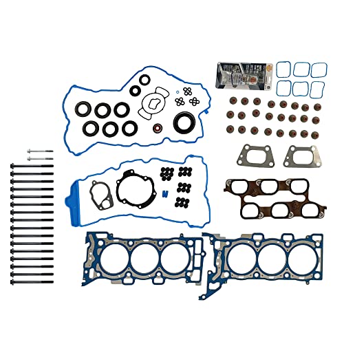 Image of Partsflow Head Gasket Bolts Set For 2010 Buick Allure For 2010 Buick Lacrosse For 2010-2011 Cadillac Srx For 2010-2012 Chevrolet Equinox For 2012 Chevrolet Captiva Sport 3.0L T598324