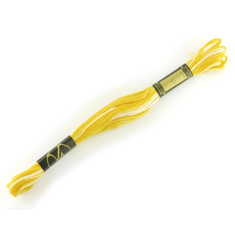 Embroidery Thread Variegated Yellow Qty 3