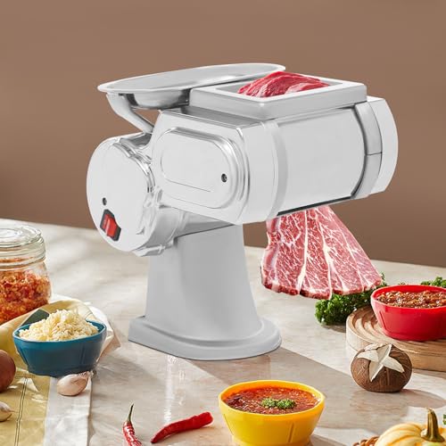 Máquina eléctrica cortadora de carne 600W, 1.7mm grosor miniatura 5