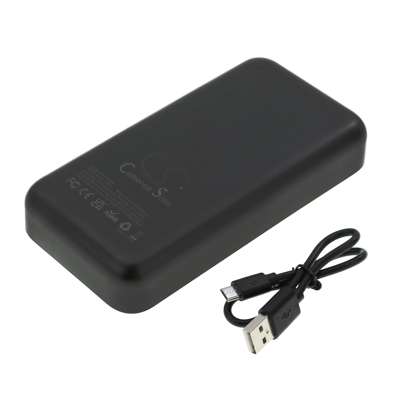 Cargador USB C portátil de 20000mAh Powerbank con 22.5W PD QC 3.0 Carga rápida para Baterías Recargables Externas Enchufe con indicador LED, tres salidas y dos entradas para, Android, etc