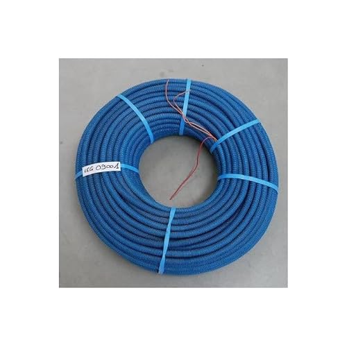 Arnould - Gaine ICTA préfilée bleue Ø 16mm (bobine de 100m) 2x1.5mm² fil rouge-orange Chronofil LEGRAND