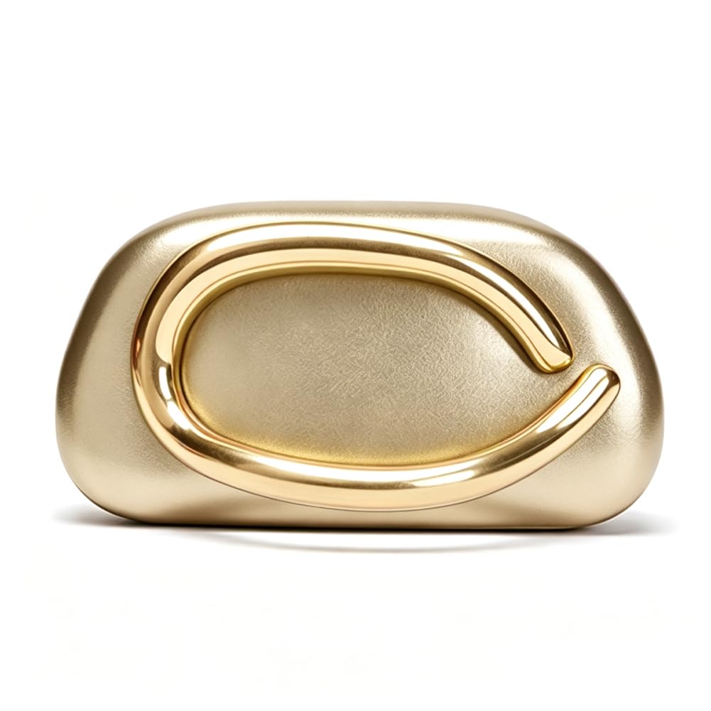 Acrylic Clutch Purse for Women Classic Round Acrylic Evening Handbag Vintage Metal Handlebars Bag for Wedding Party Prom